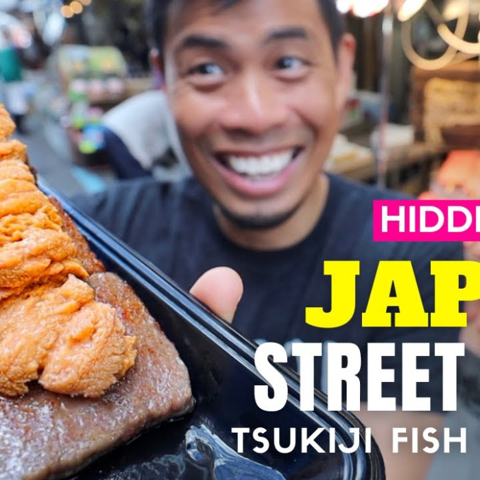 Tsukiji Fish Market New & Hidden Gems Japanese Street Food - YouTube
