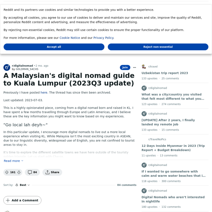 A Malaysian's digital nomad guide to Kuala Lumpur (2023Q3 update) : r/digitalnomad